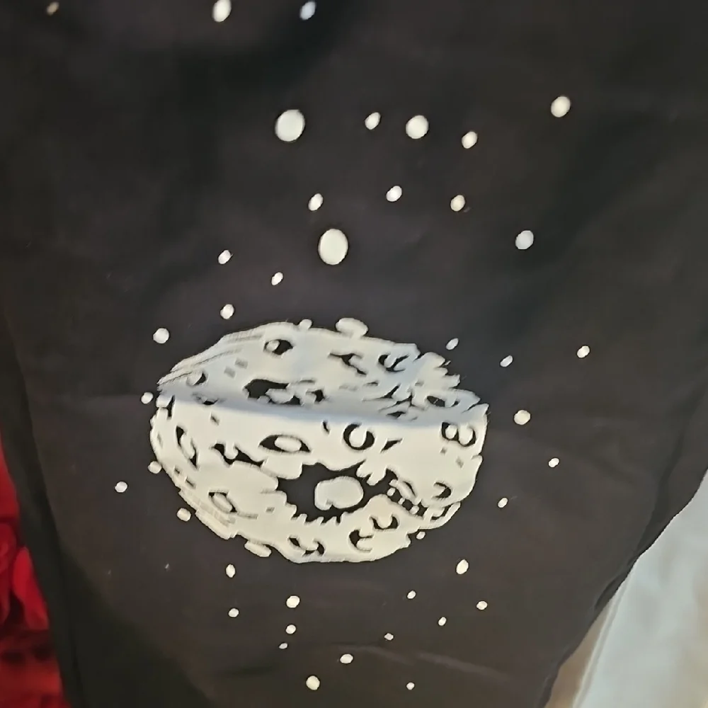 Kids Black and White Celestial SweatPants Size 9 Years NWOT